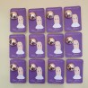 Bálsamo Labial Niña Comunión Fondo Morado | Detalle Elegante