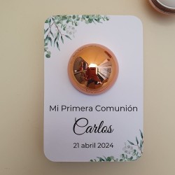 Bálsamo Labial Esfera Esquinas Ramas Verdes | Diseño Minimalista