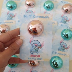 Bálsamo Labial Esfera Stitch Acuarela | Detalle Disney Artístico