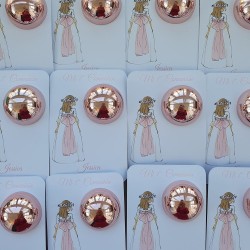 Bálsamo Labial Niña Comunión Espalda Lazo Rosa | Detalle Elegante