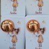 Bálsamo Labial Esfera Personalizado | Detalle Comunión Niña