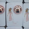 Bálsamo Labial Niña Comunión Espalda Lazo Rosa | Detalle Elegante