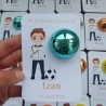 Bálsamo Labial Niño Comunión Almirante con Balón | Detalle Elegante y Futbolero
