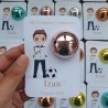 Bálsamo Labial Niño Comunión Almirante con Balón | Detalle Elegante y Futbolero