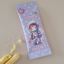 Aspitos Personalizados Astronauta | Detalle Cumpleaños Espacial
