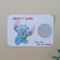 Tarjetas Rasca y Gana Lilo & Stitch | ¡Ohana significa diversión!