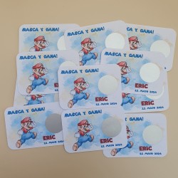 Tarjetas Rasca y Gana Super Mario | ¡Sube de nivel tu evento!