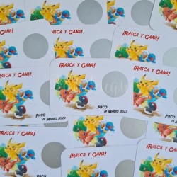 Tarjetas Rasca y Gana Pokémon | ¡Hazte con todos los premios!