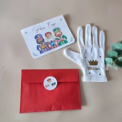 Carta Reyes Magos con Guante Mágico | ¡Se lo han olvidado en casa!