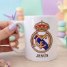 Taza Real Madrid Personalizada | ¡Hala Madrid y nada más!