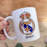 Taza Real Madrid Personalizada | ¡Hala Madrid y nada más!