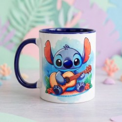 Taza Stitch con Guitarra Disney | Ritmo y Travesuras en cada sorbo