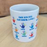 Taza Personalizada "Seño Manos Sonrientes" | El Regalo más Emotivo