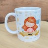 Taza Monitor de Comedor Escolar | Héroes del Mediodía con Mucho Sabor