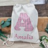 Mochila de Cuerdas Nature Inicial Vichy | Estilo Orgánico y Personalizado