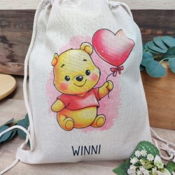 Mochila de Cuerdas Nature Winnie the Pooh | Dulzura y Estilo Natural