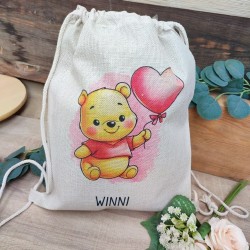 Mochila de Cuerdas Nature Winnie the Pooh | Dulzura y Estilo Natural