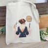 Tote Bag Nature Peluquera | Estilo y Profesión en Algodón Natural