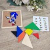 Tangram Sonic the Hedgehog | Velocidad y Lógica en Cada Pieza