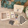 Set de Juegos Nature Mickey Disney | Ajedrez, Parchís y Damas