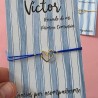 Pulsera de Hilo Corazón | Detalle Artesanal y Personalizado