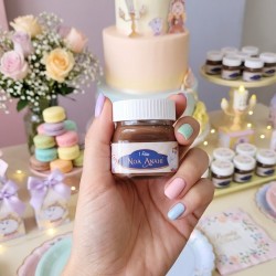 Mini Nutella Bella y Bestia Disney | Un Detalle Encantado