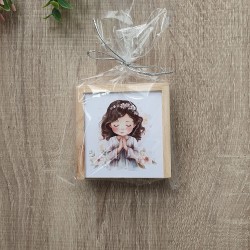 Tres en Raya Niña Comunión | Un Recuerdo Divertido y Delicado
