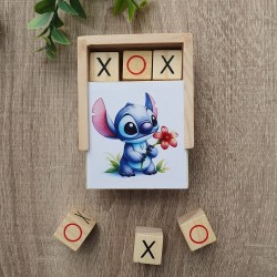 Tres en Raya Stitch Disney | Diversión Galáctica en Familia