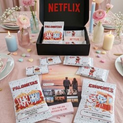 Caja Maratón Netflix San Valentín | Chuches, Vales y Amor