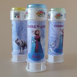 Pompero Personalizado Frozen | Detalle Disney Elsa y Anna