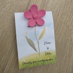 Flor Pinza para el Pelo | Elegancia Natural y Estilo