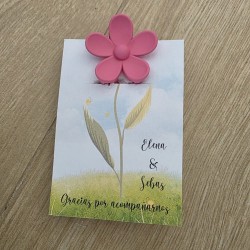 Flor Pinza para el Pelo | Elegancia Natural y Estilo