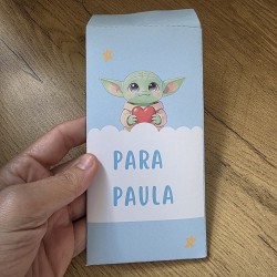 Sobre para Dinero Grogu (Baby Yoda) | Un Detalle Galáctico