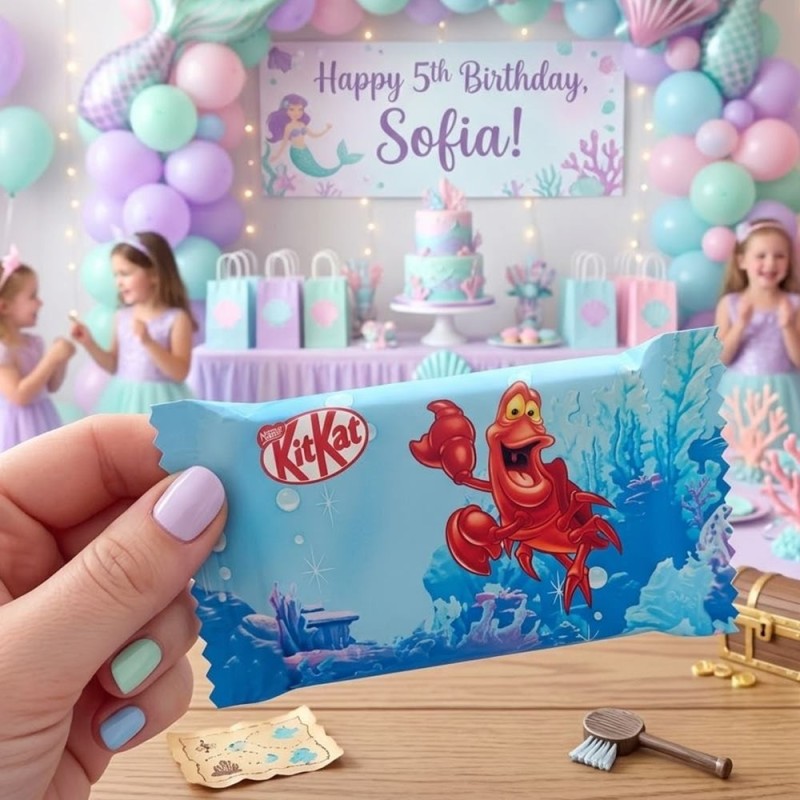 Kit Kat Sebastián La Sirenita | Un Dulce Bajo el Mar