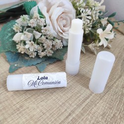Bálsamo Labial SPF15 Vainilla | Detalle de Comunión Personalizado