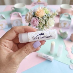 Bálsamo Labial SPF15 Vainilla | Detalle de Comunión Personalizado