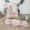 Pack Verano Rosa Personalizado (Mochila + Toalla) | Kit de Playa Único