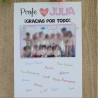 Lámina "Mi Profe" con Foto y Nombres | El Mejor Regalo de Fin de Curso