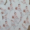 Etiqueta Personalizada Niño con Oso de Peluche | Detalles de Eventos