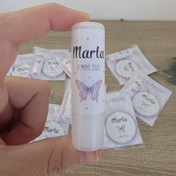 Bálsamo Labial en Barra "Mariposa" | Detalle Personalizado y Coqueto