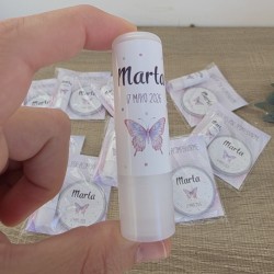 Bálsamo Labial en Barra "Mariposa" | Detalle Personalizado y Coqueto