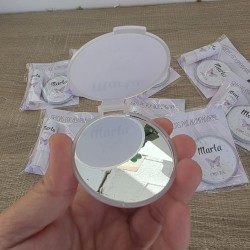 Espejo de Bolso "Mariposa" | Detalle Personalizado y Coqueto