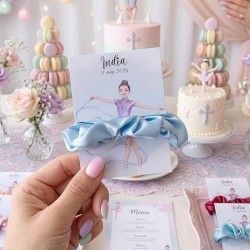 Coletero con Tarjeta de Gimnasia Rítmica | Detalle Personalizado Único