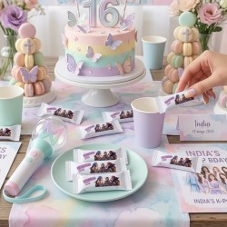 Mini Huesitos K-Pop Huntrix | Chocolates Personalizados para Eventos