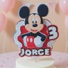 Cake Topper 3D Mickey Disney | Decoración de Tartas Personalizada