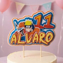 Cake Topper 3D Naruto | Decoración de Tartas Personalizada Anime