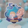 Cake Topper Sencillo Star Wars | Decoración de Tartas Limpia y Galáctica