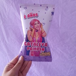 Bolsitas de Gusanitos Luli Pampín | Detalles Dulces Personalizados