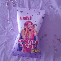 Bolsitas de Gusanitos Luli Pampín | Detalles Dulces Personalizados