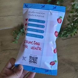 Bolsitas de Gusanitos Baby Blancanieves | Detalles Dulces Personalizados